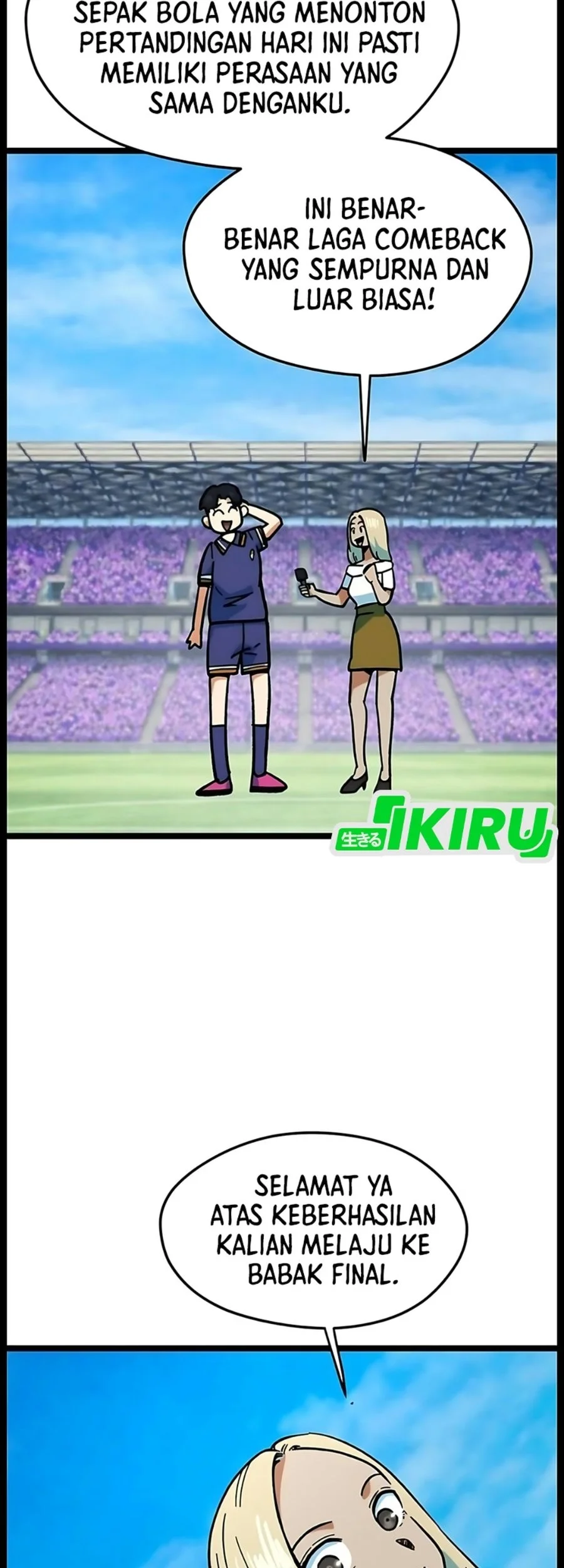 I’m Being Misunderstood as a Soccer Genius Chapter 89 Gambar 4