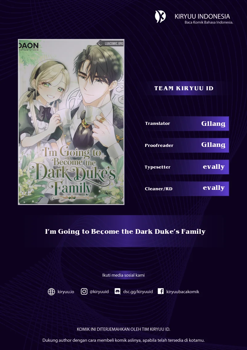 Komik I’m Going to Become the Dark Duke’s Family Chapter 16 gambar 1