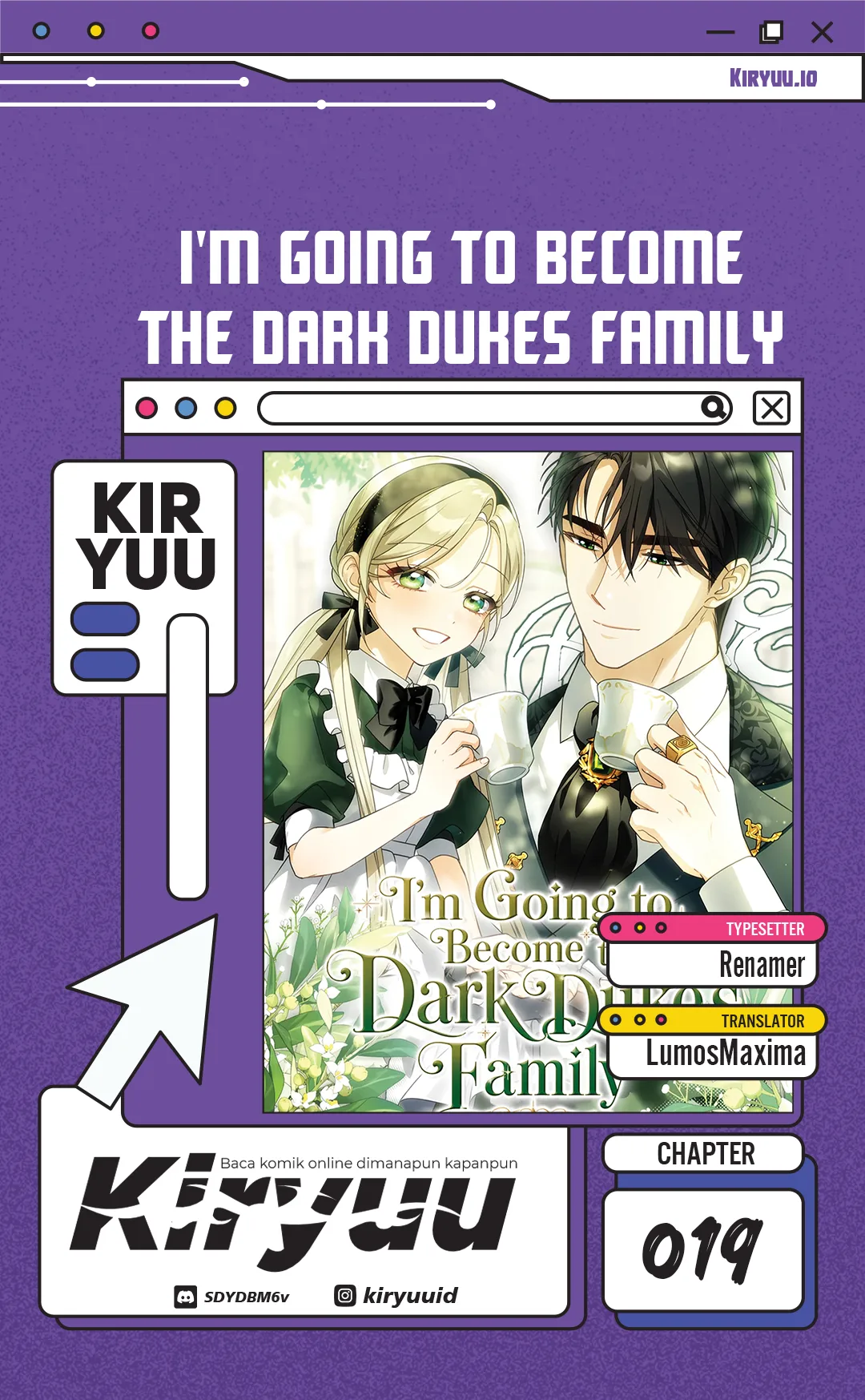 Komik I’m Going to Become the Dark Duke’s Family Chapter 19 gambar 1