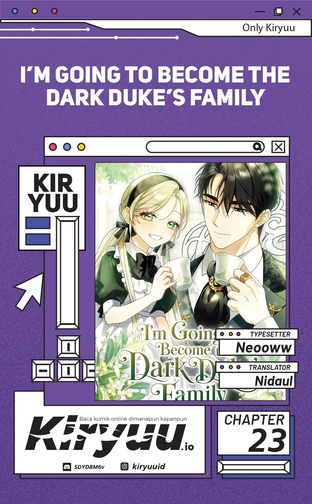 Komik I’m Going to Become the Dark Duke’s Family Chapter 23 gambar 1