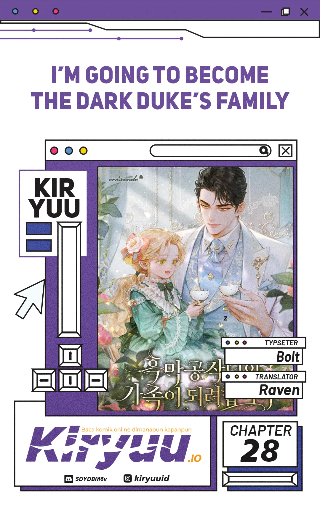 Komik I’m Going to Become the Dark Duke’s Family Chapter 28 gambar 1