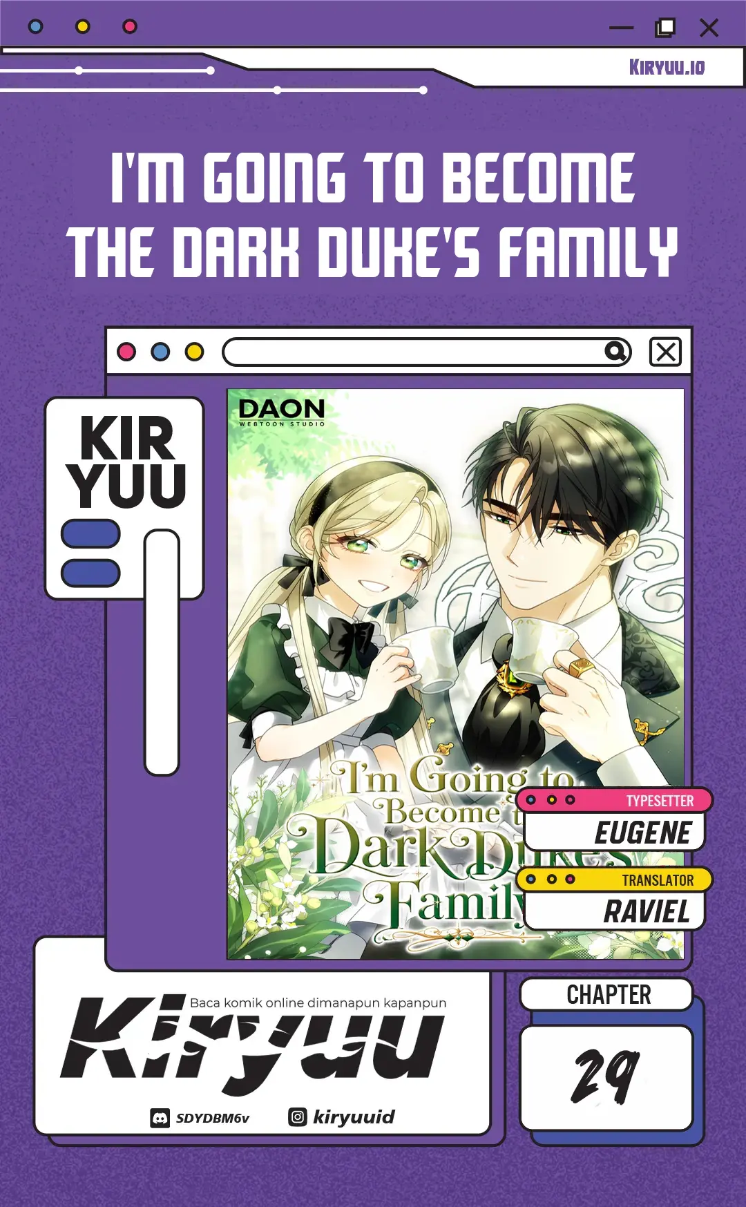 Komik I’m Going to Become the Dark Duke’s Family Chapter 29 gambar 1