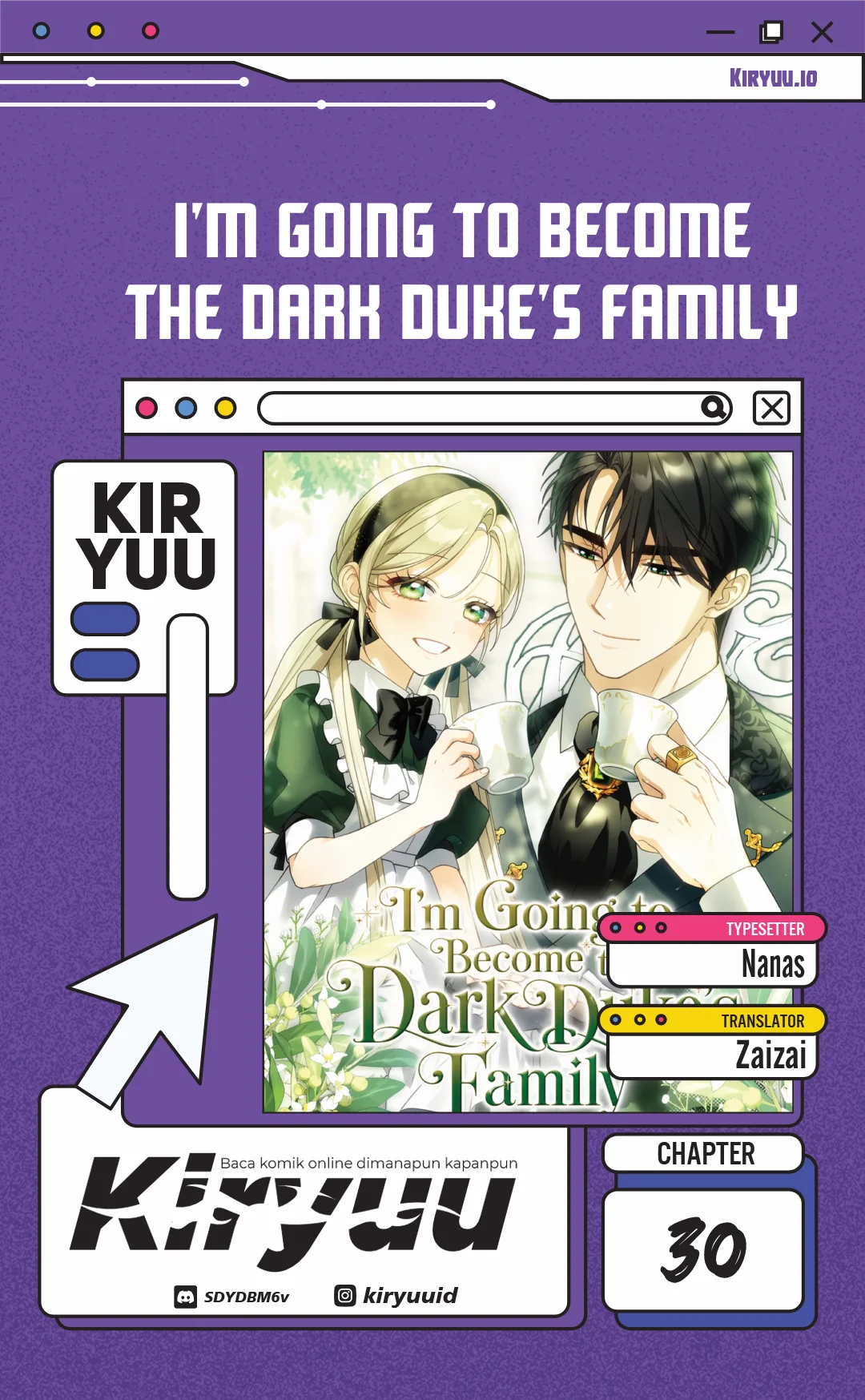Komik I’m Going to Become the Dark Duke’s Family Chapter 30 gambar 1