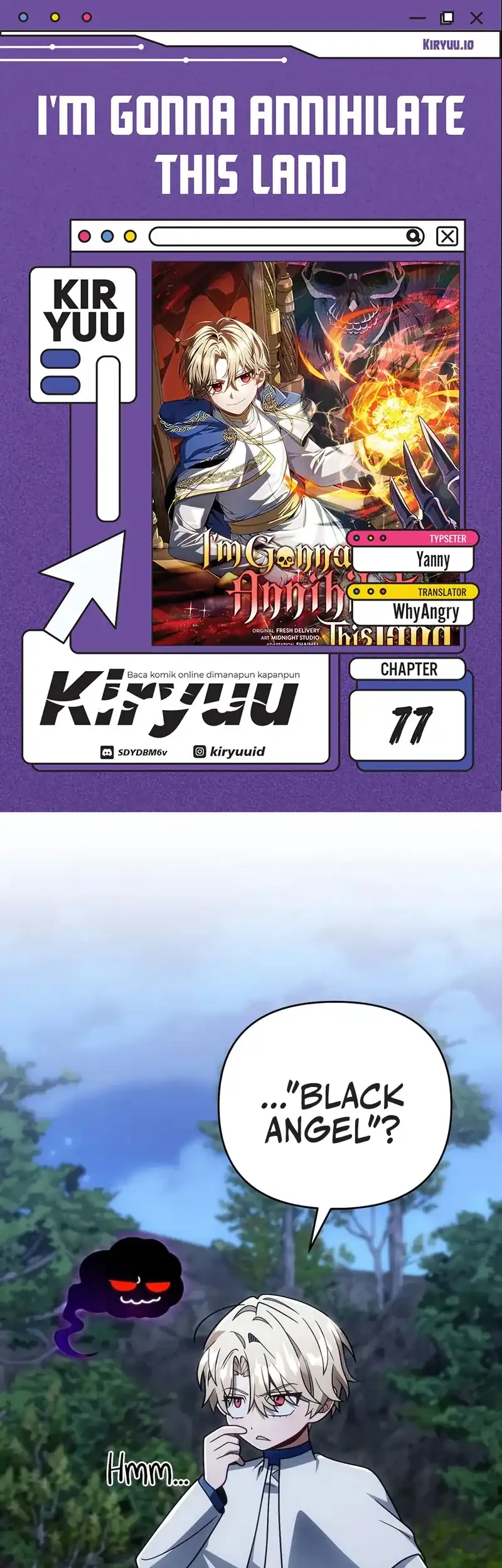 Komik I’m Going To Destroy This Country Chapter 77 gambar 1
