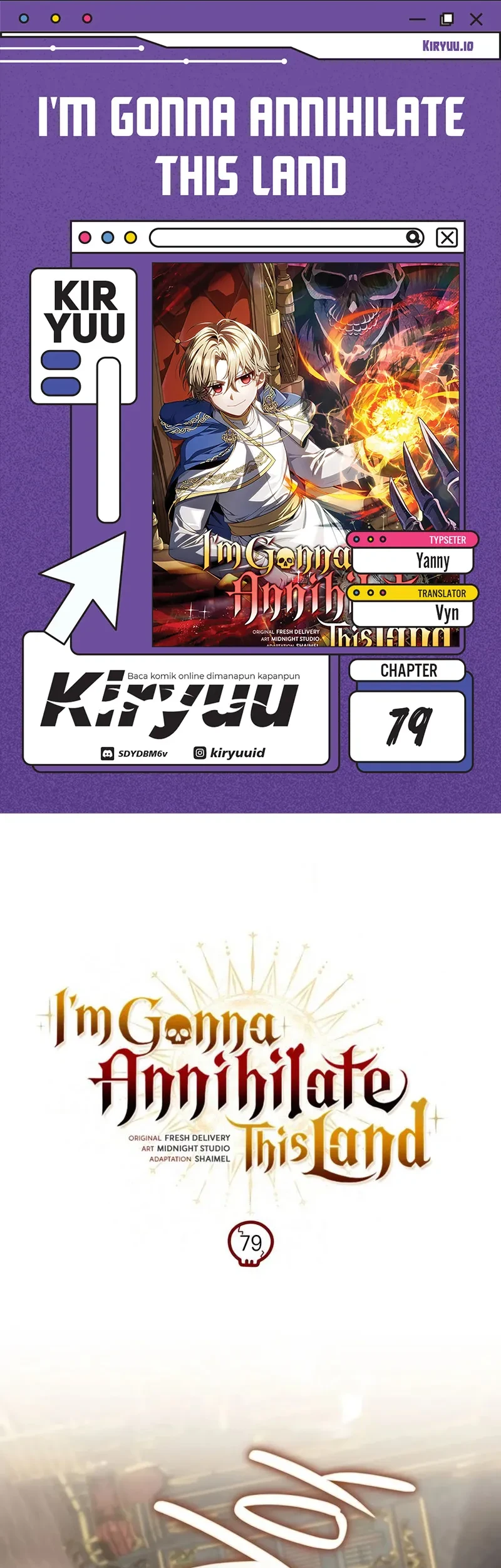 Komik I’m Going To Destroy This Country Chapter 79 gambar 1