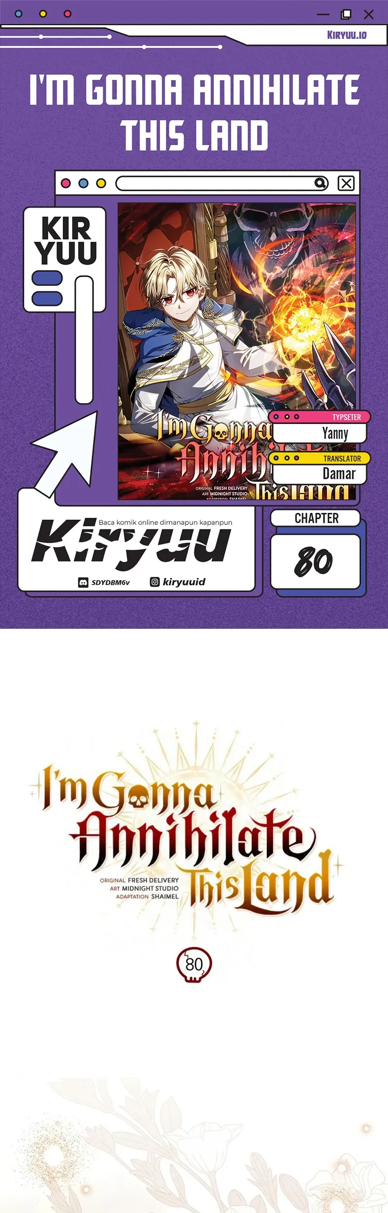 Komik I’m Going To Destroy This Country Chapter 80 gambar 1