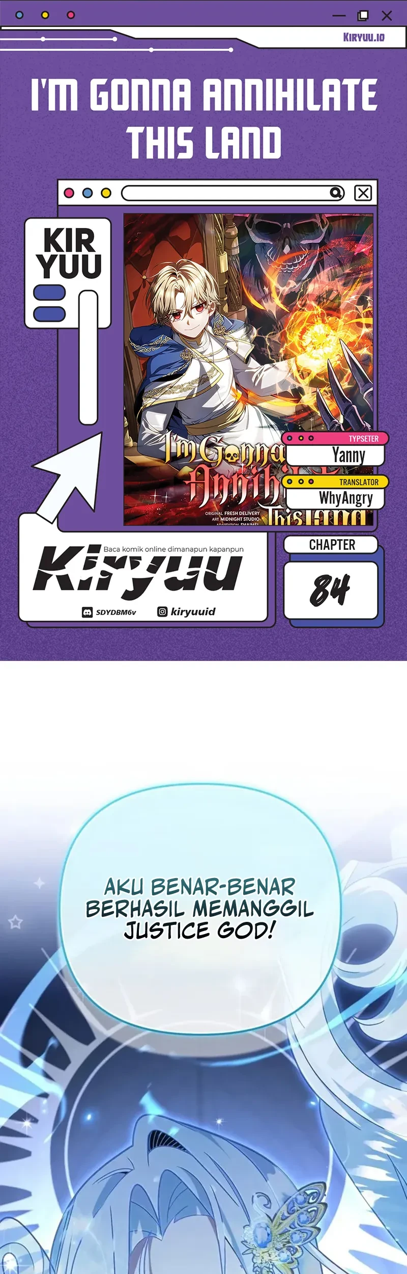Komik I’m Going To Destroy This Country Chapter 84 gambar 1