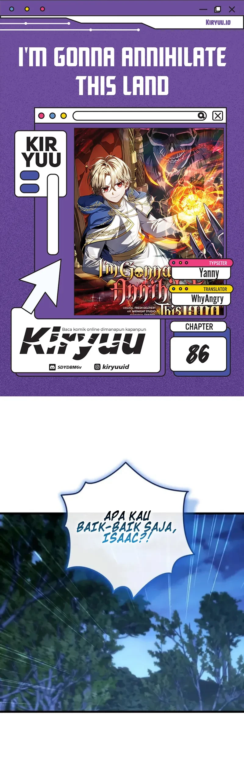 Komik I’m Going To Destroy This Country Chapter 86 gambar 1