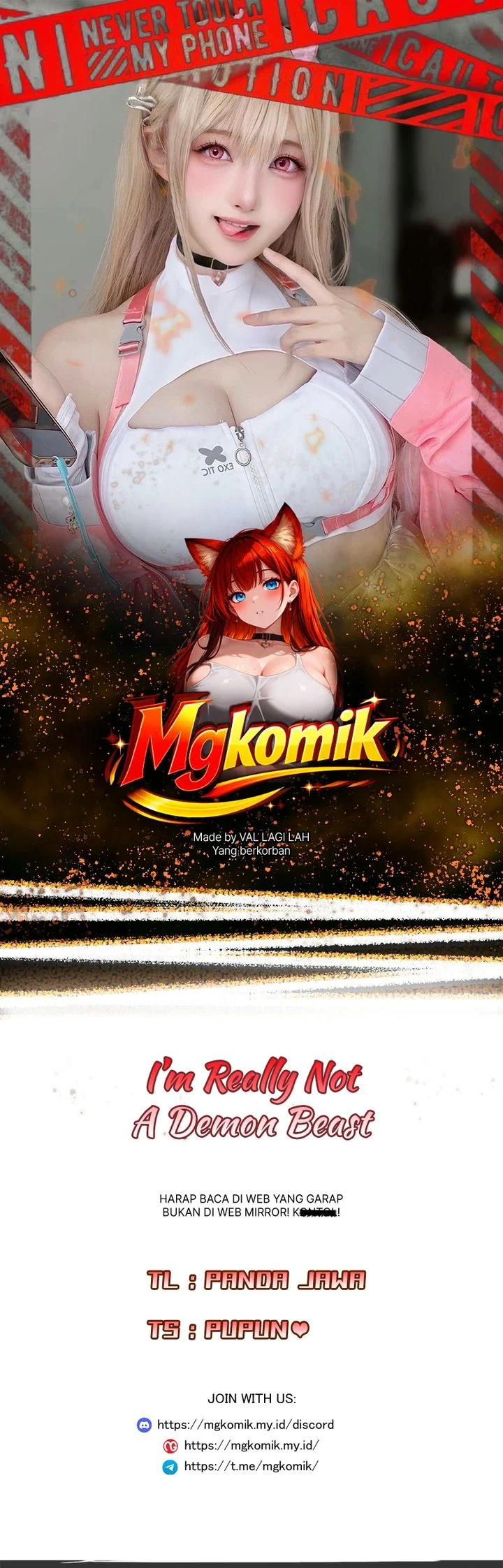 Komik I’m Really Not A Demon Beast Chapter 1 gambar 1