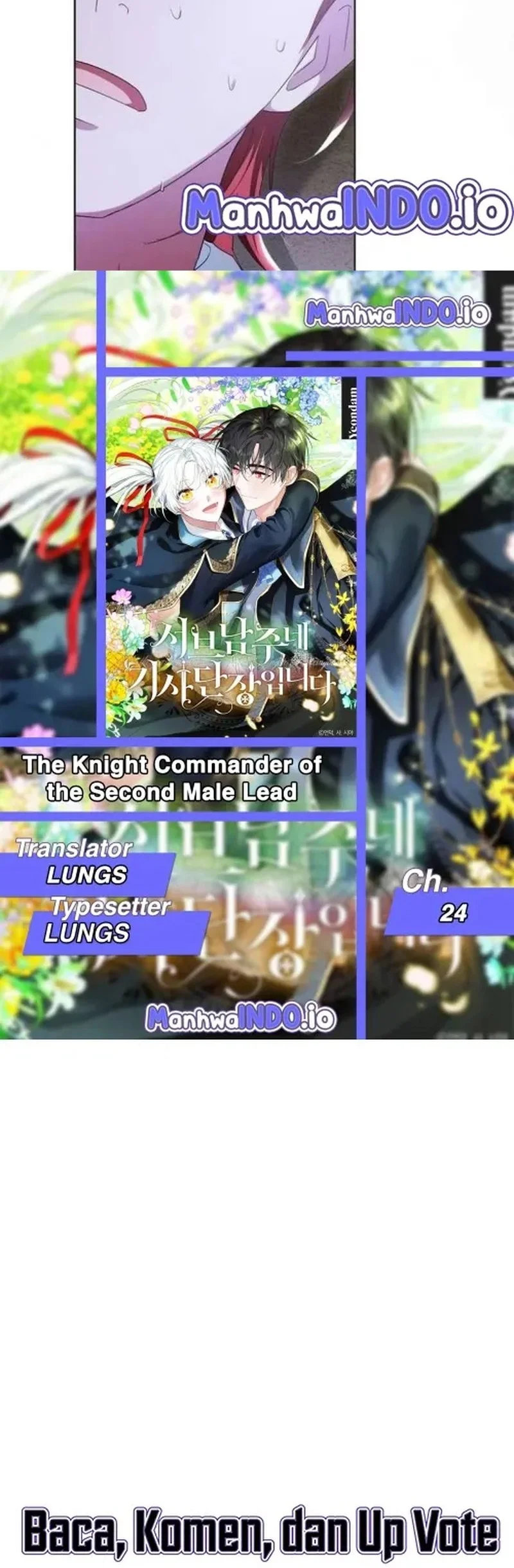 I’m the Commander of the Second Male Lead’s Knights Chapter 24 - Halaman 4