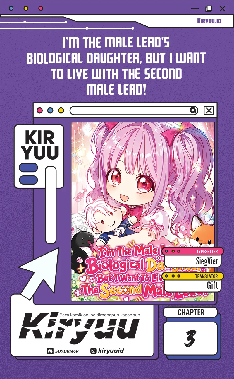 Komik I'm The Male Lead's Biological Daughter, But I Want To Live With The Second Male Lead! Chapter 3 gambar 1