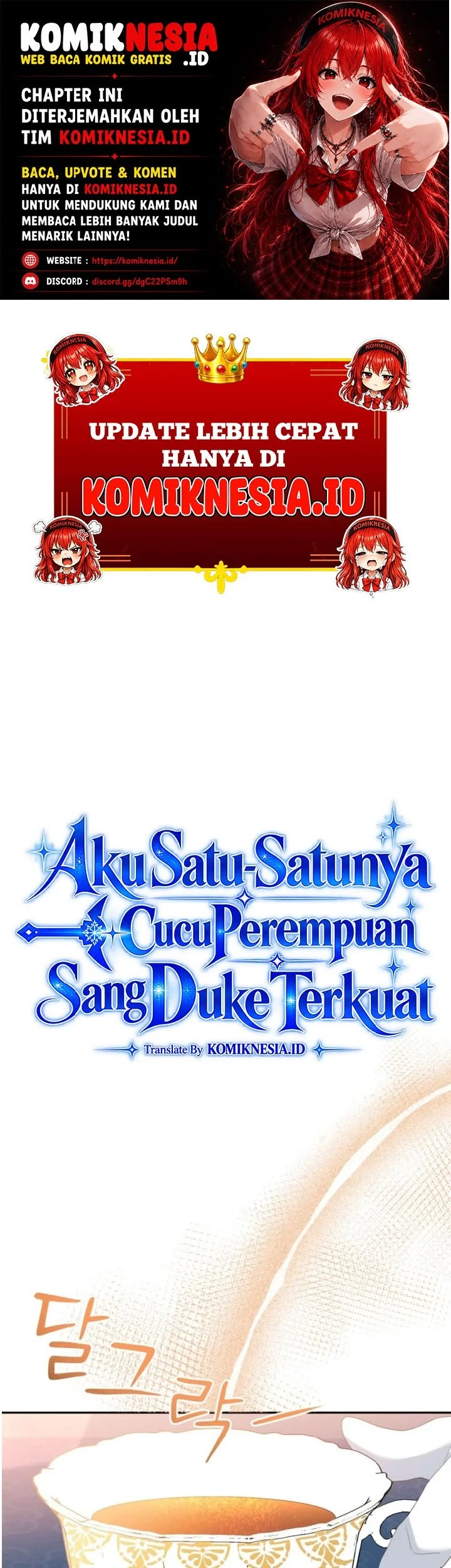 Komik I’m The Only Granddaughter Of The Strongest Duke Chapter 10 gambar 1