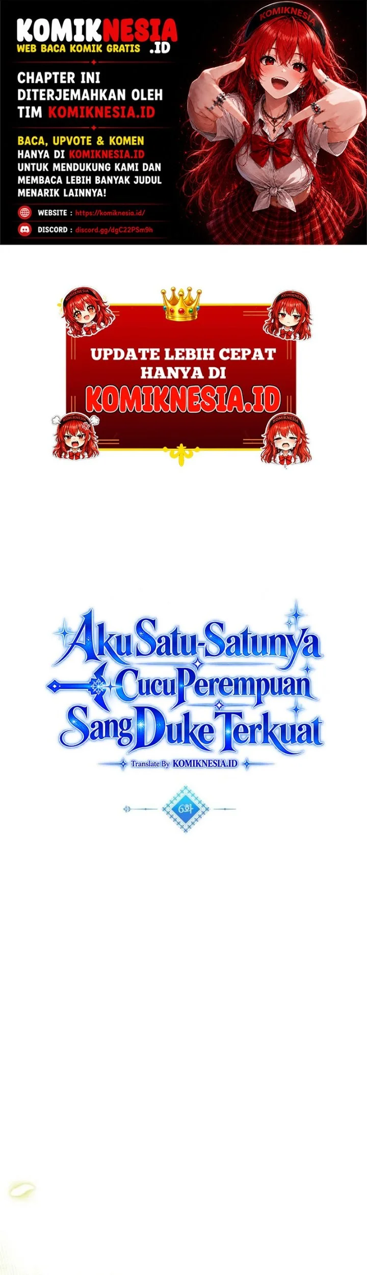 Komik I’m The Only Granddaughter Of The Strongest Duke Chapter 6 gambar 1