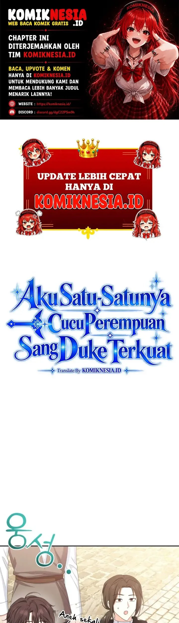 Komik I’m The Only Granddaughter Of The Strongest Duke Chapter 8 gambar 1