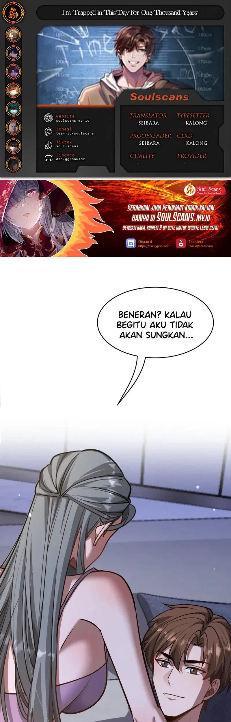 Komik I’m Trapped in This Day for One Thousand Years Chapter 192 gambar 1