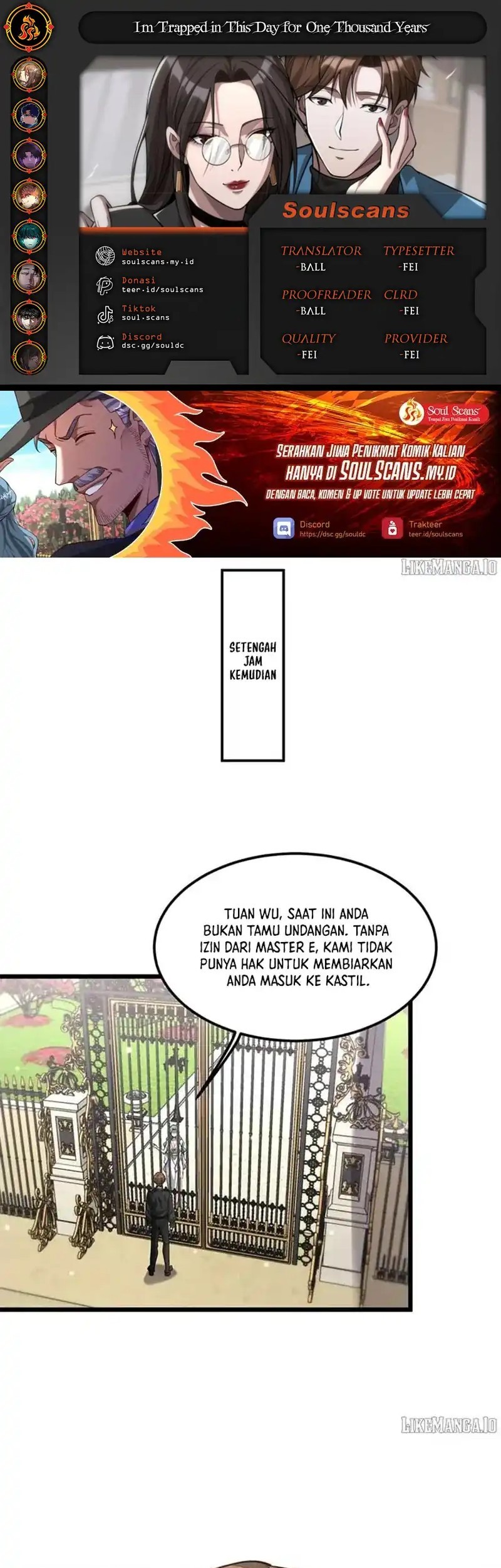 Komik I’m Trapped in This Day for One Thousand Years Chapter 210 gambar 1
