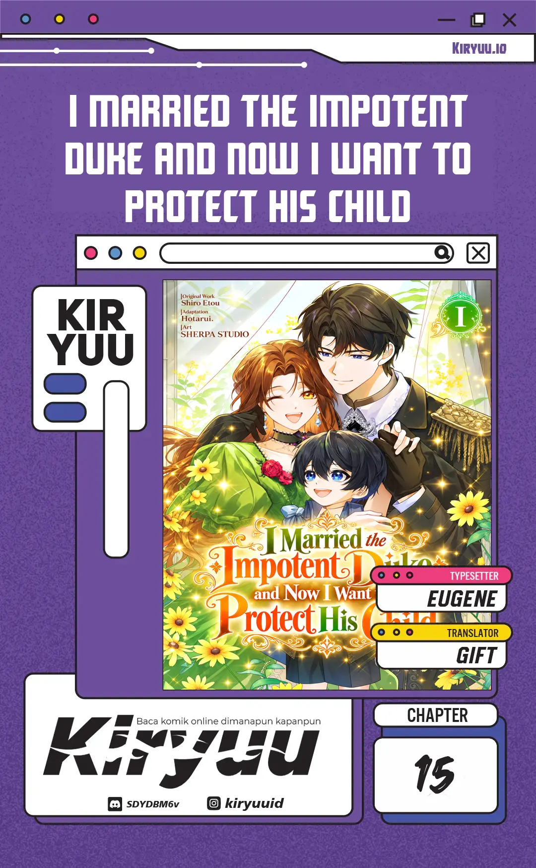 Komik I Married the Impotent Duke and Now I Want to Protect His Child Chapter 15 gambar 1