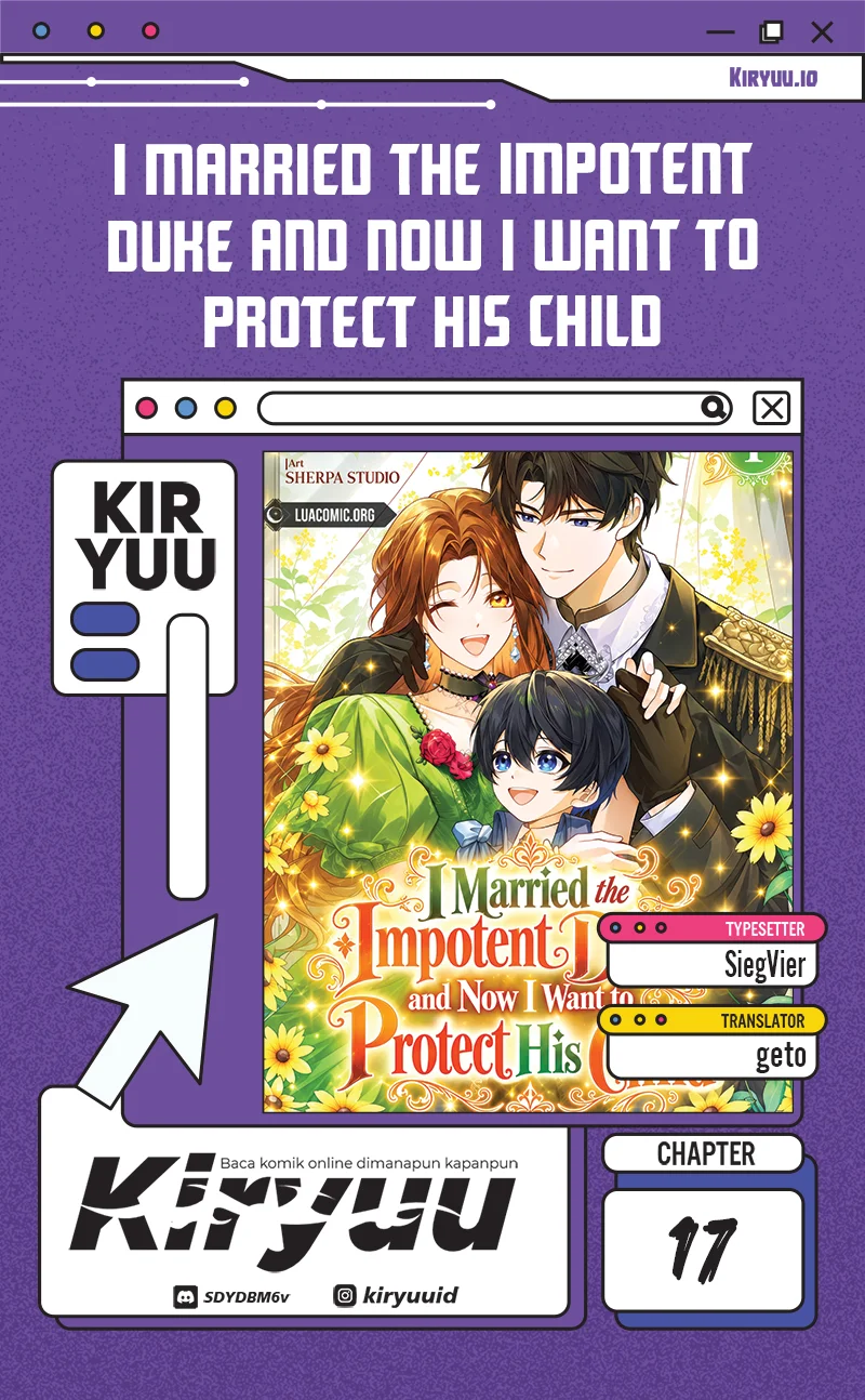 Komik I Married the Impotent Duke and Now I Want to Protect His Child Chapter 17 gambar 1