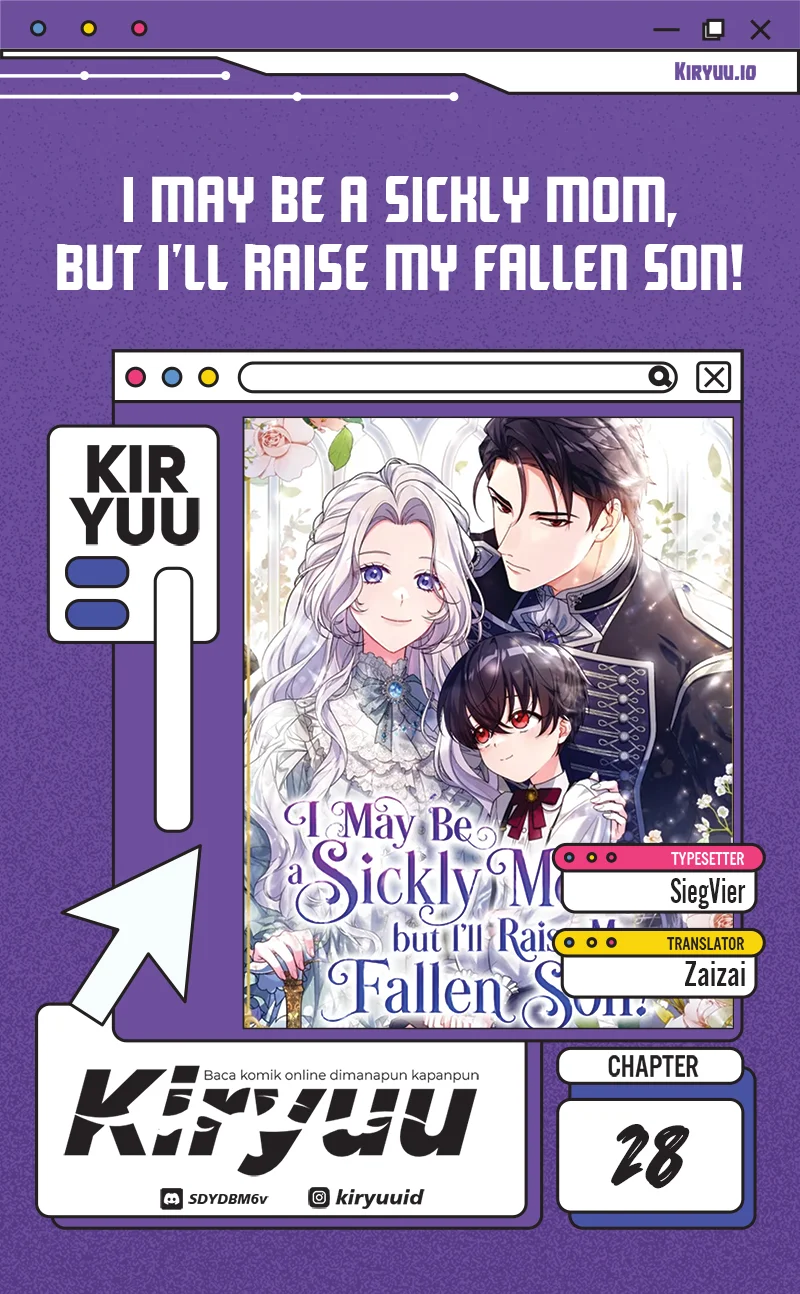 Komik I May Be a Sickly Mom, but I’ll Raise My Fallen Son! Chapter 28 gambar 1