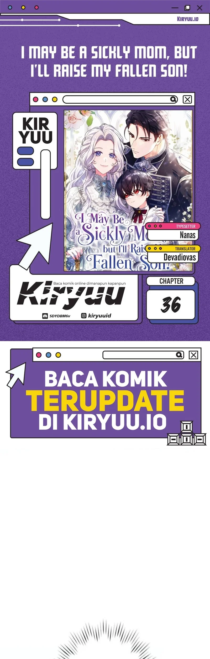 Komik I May Be a Sickly Mom, but I’ll Raise My Fallen Son! Chapter 36 gambar 1