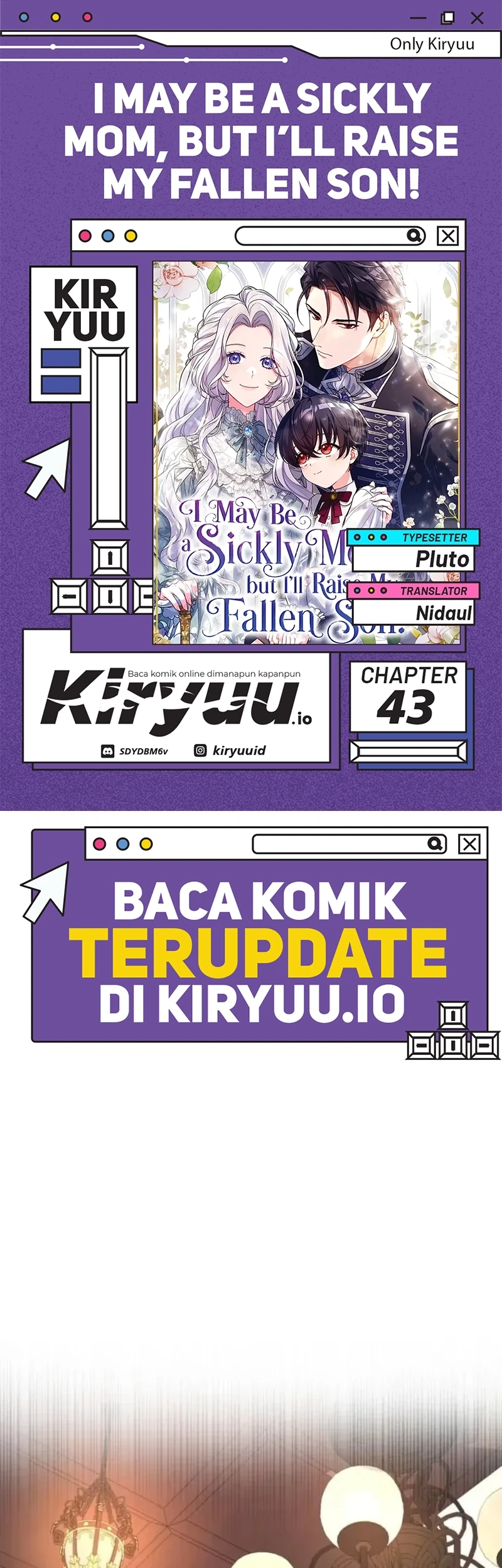 Komik I May Be a Sickly Mom, but I’ll Raise My Fallen Son! Chapter 43 gambar 1
