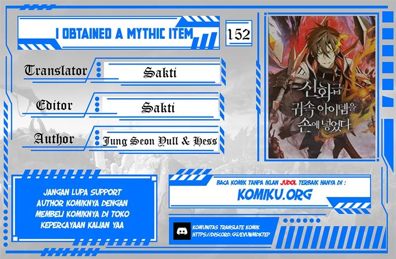 Komik I Obtained a Mythic Item Chapter 152 gambar 1