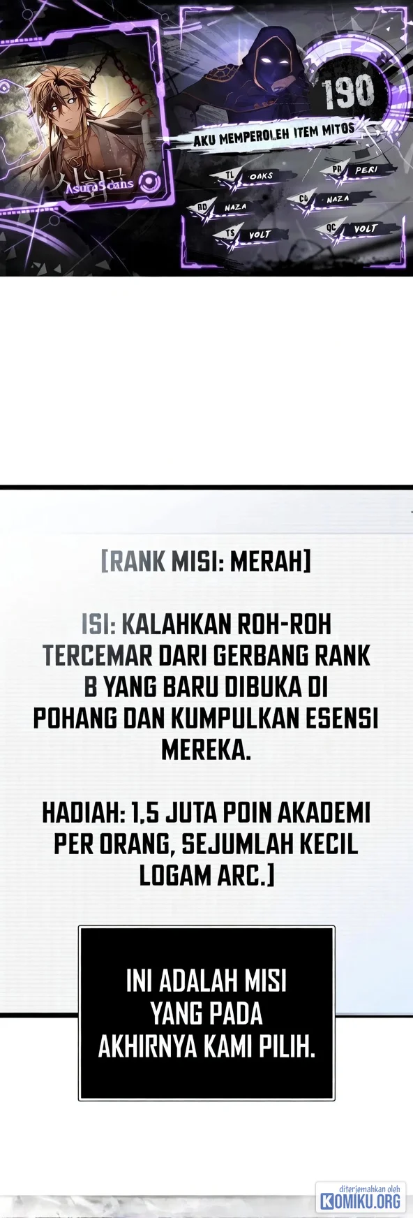 Komik I Obtained a Mythic Item Chapter 190 gambar 1