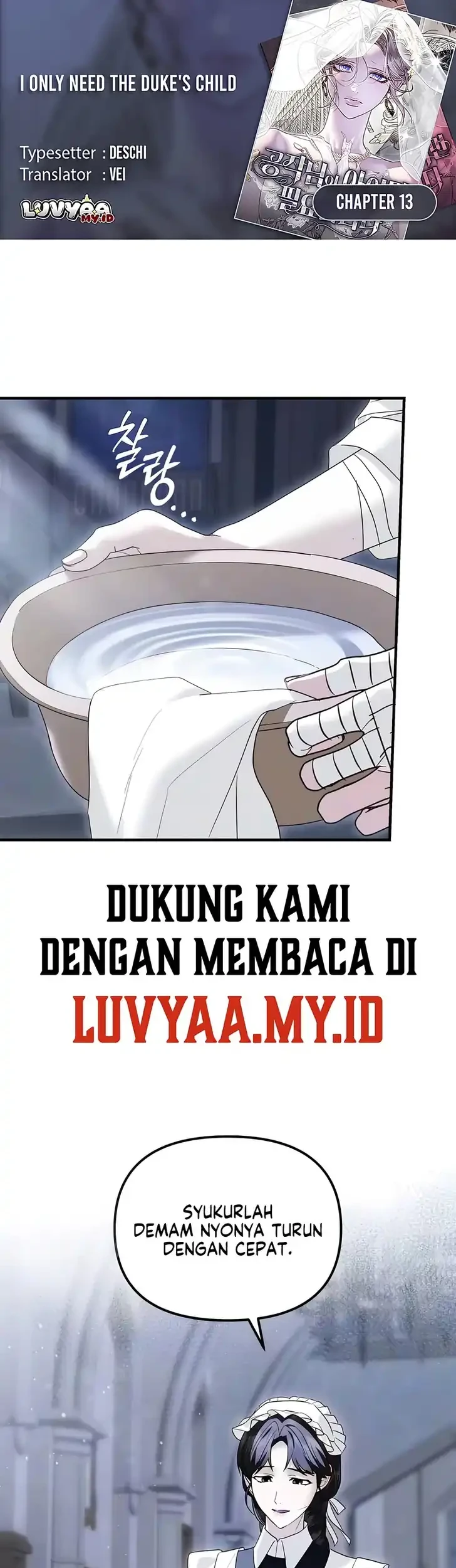 Komik I Only Need the Duke’s Child Chapter 13 gambar 1