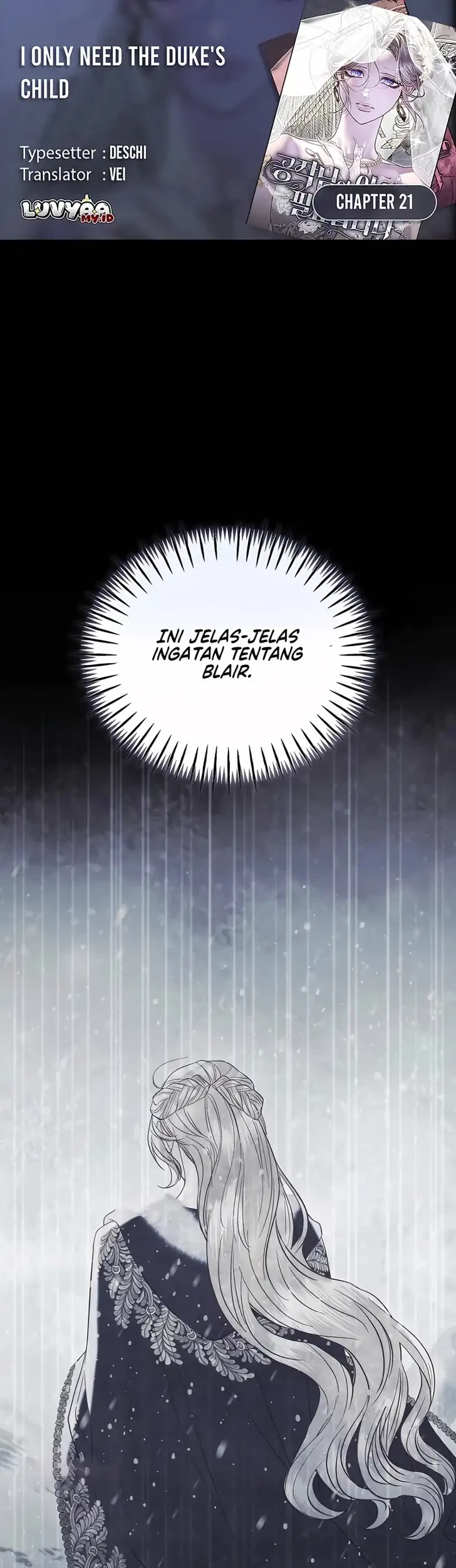 Komik I Only Need the Duke’s Child Chapter 21 gambar 1