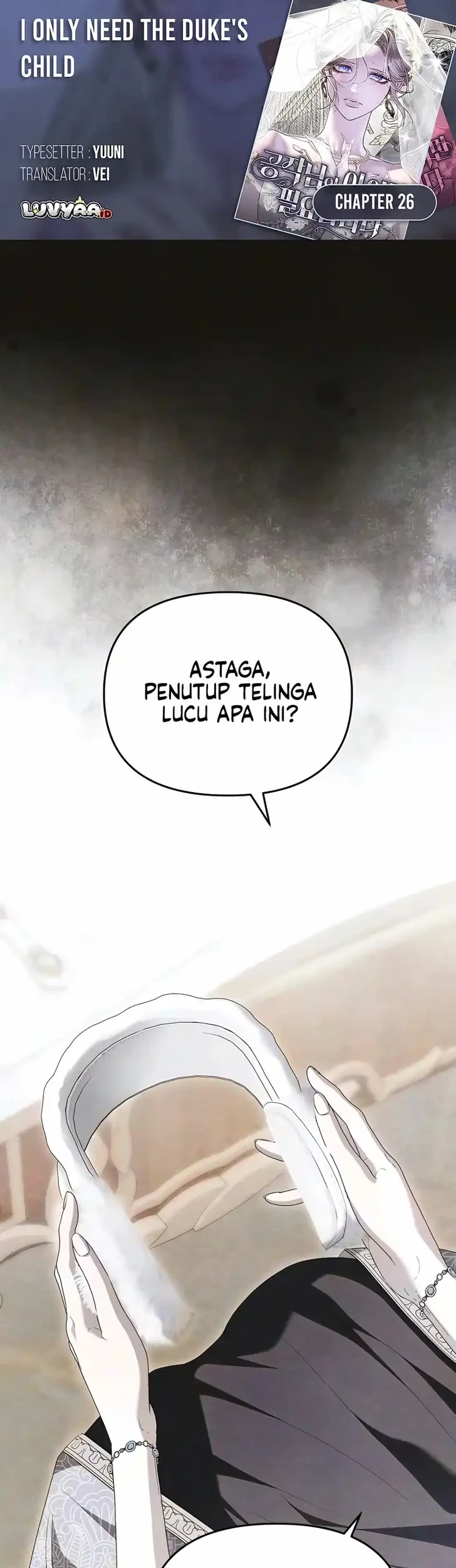 Komik I Only Need the Duke’s Child Chapter 26 gambar 1