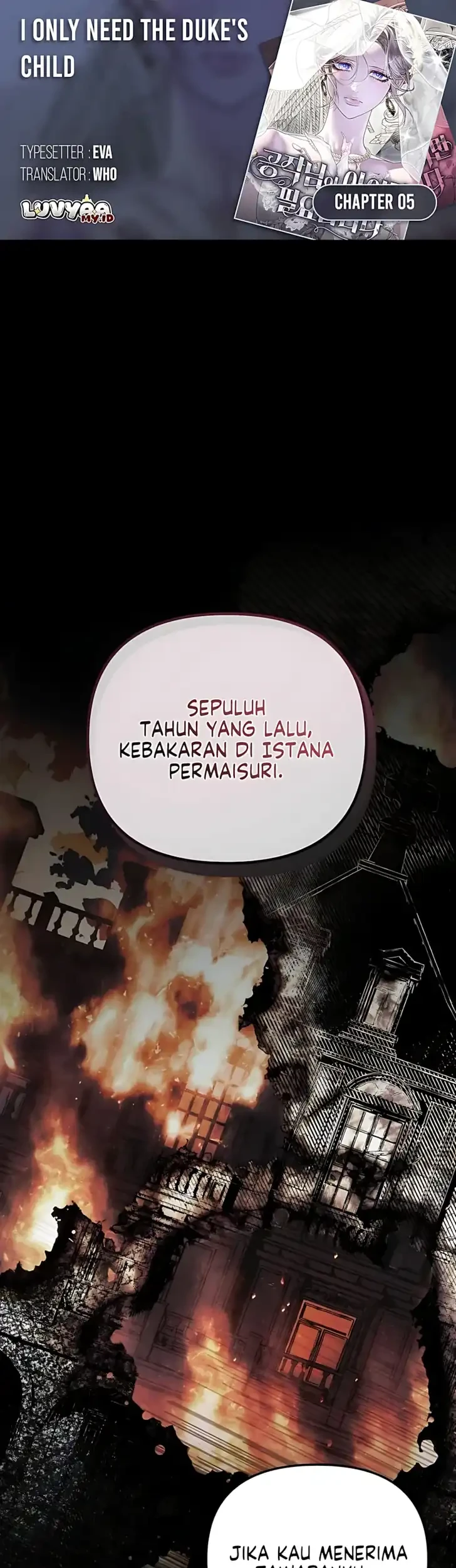 Komik I Only Need the Duke’s Child Chapter 5 gambar 1