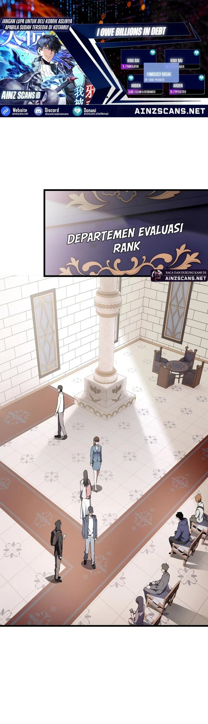 Komik I Owe A Billion Dollars And I am Forced to Become A Worker For An Evil God Chapter 28 gambar 1