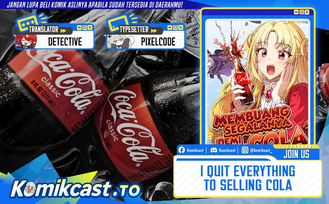 Komik I Quit Everything to Selling Cola Chapter 1 gambar 1