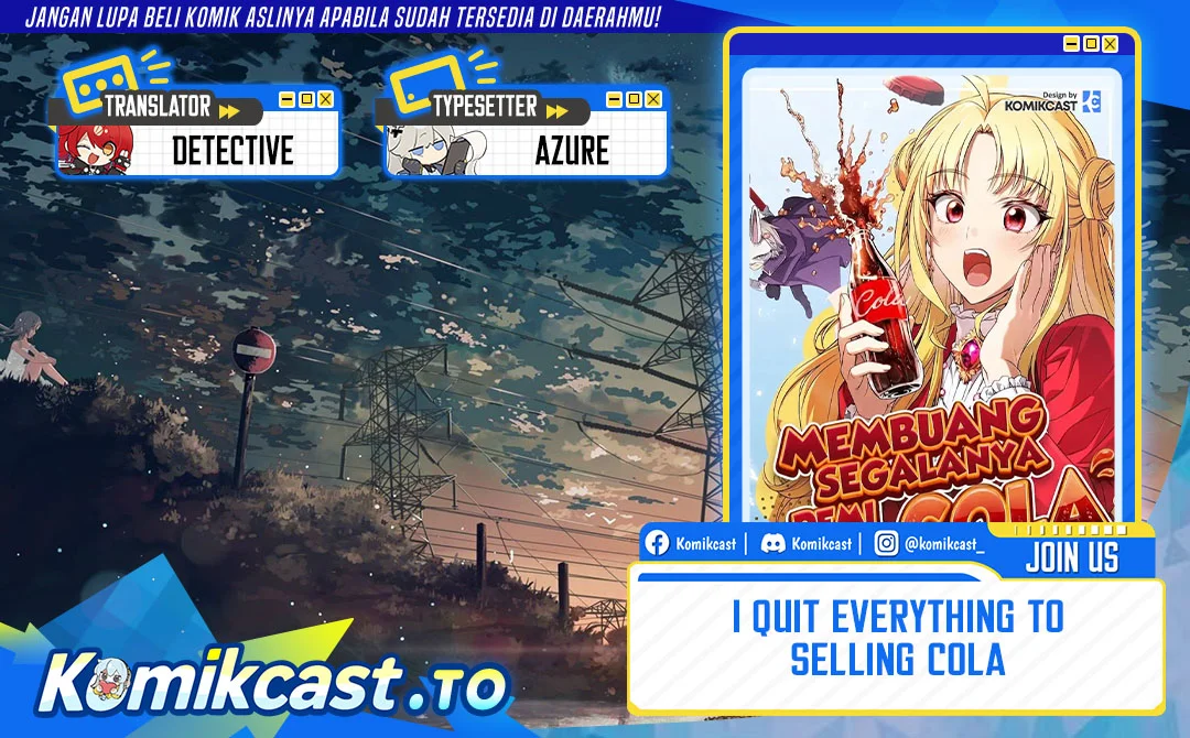 Komik I Quit Everything to Selling Cola Chapter 8 gambar 1