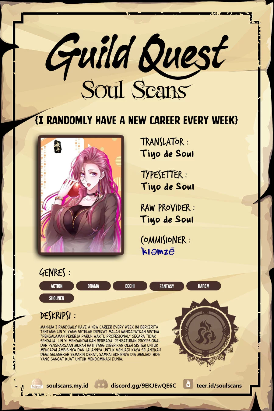 Komik I Randomly Have A New Career Every Week Chapter 597 gambar 1