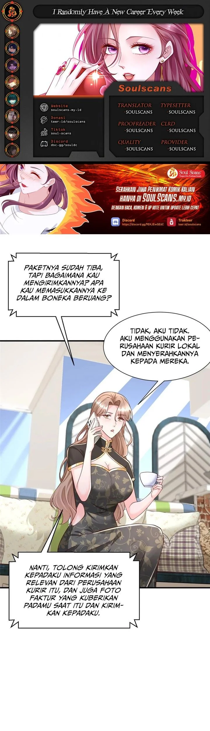 Komik I Randomly Have A New Career Every Week Chapter 709 gambar 1