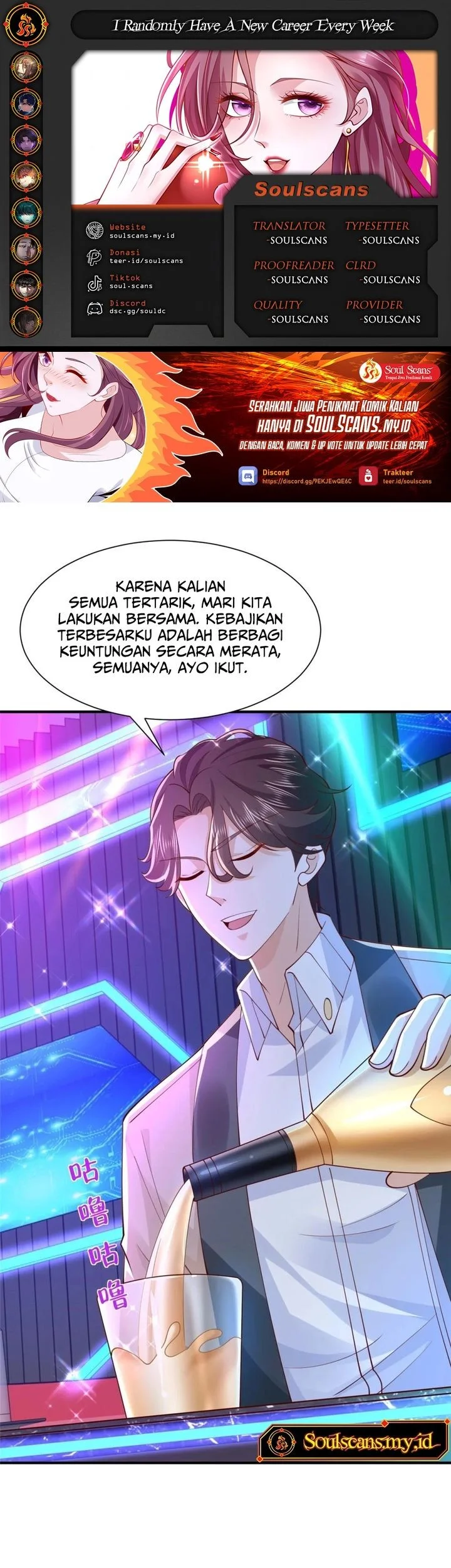 Komik I Randomly Have A New Career Every Week Chapter 736 gambar 1