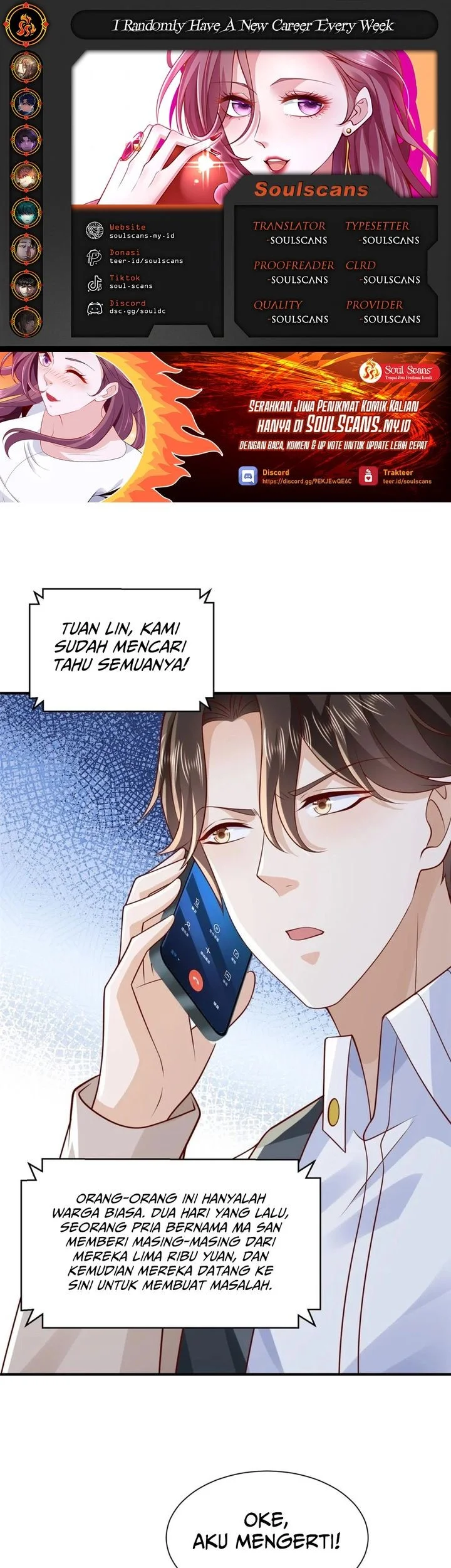 Komik I Randomly Have A New Career Every Week Chapter 739 gambar 1