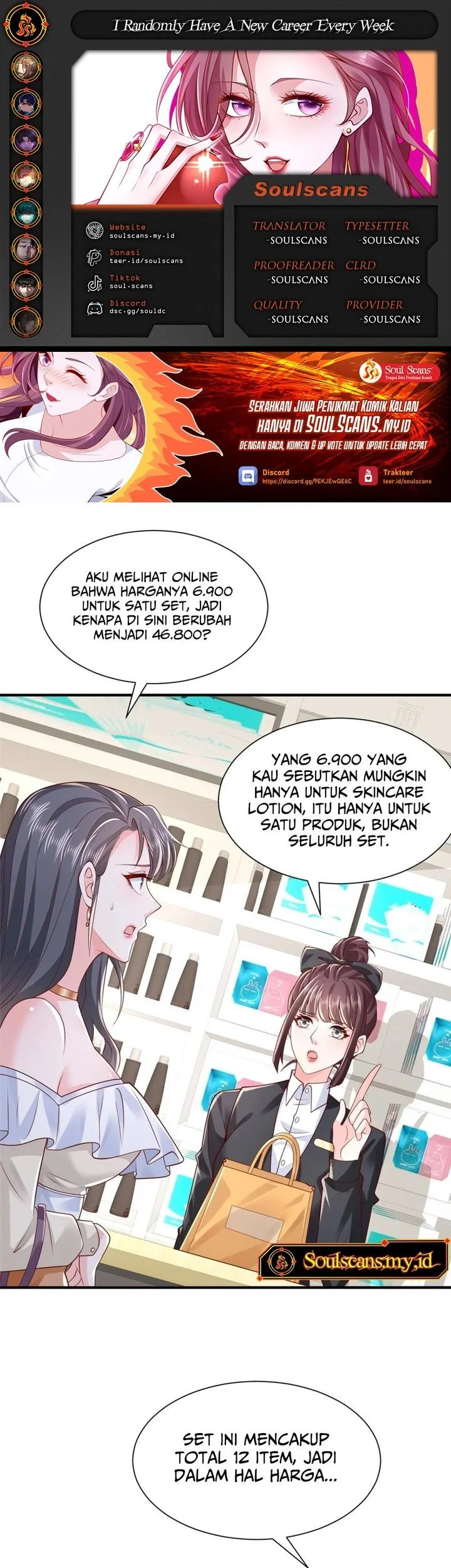 Komik I Randomly Have A New Career Every Week Chapter 743 gambar 1