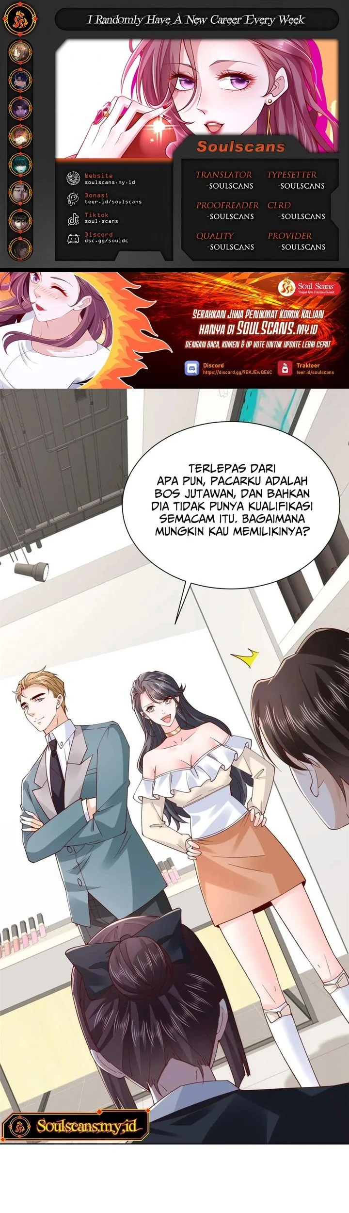 Komik I Randomly Have A New Career Every Week Chapter 744 gambar 1