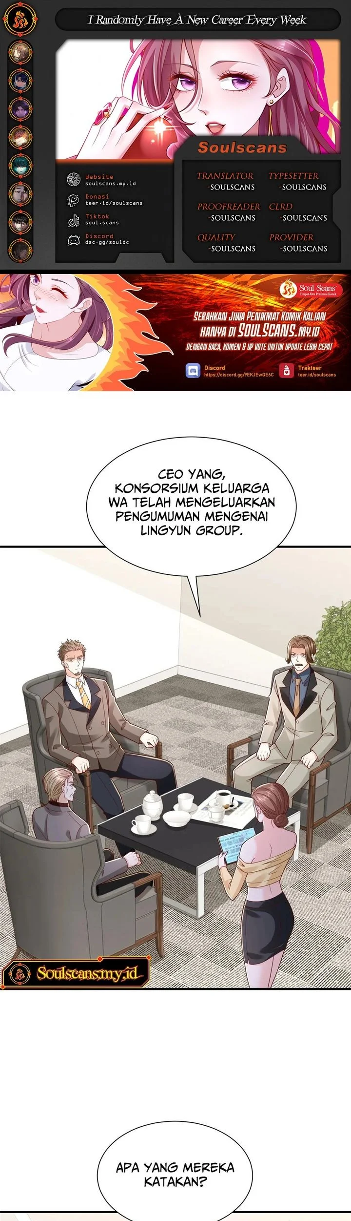 Komik I Randomly Have A New Career Every Week Chapter 781 gambar 1
