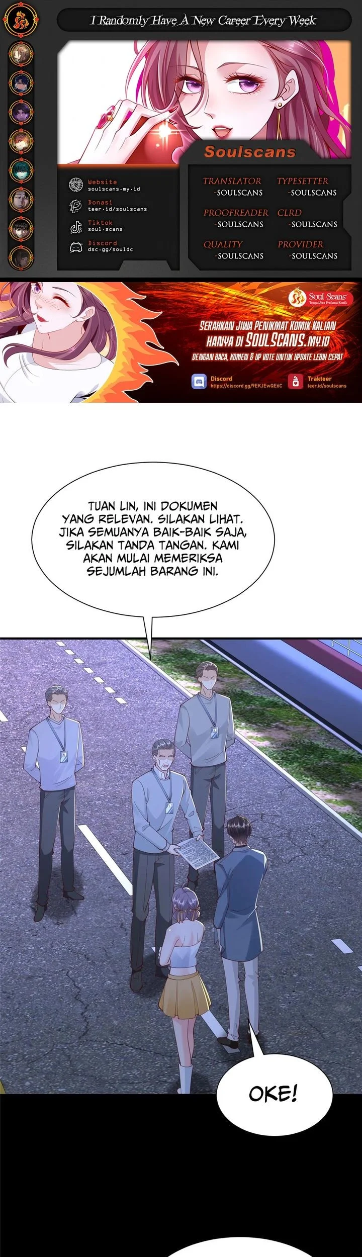 Komik I Randomly Have A New Career Every Week Chapter 795 gambar 1