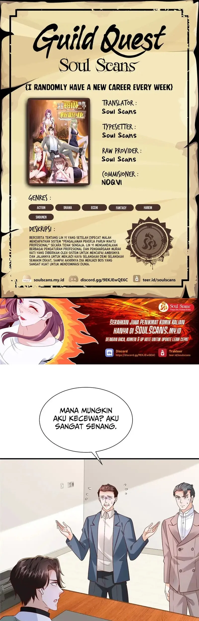 Komik I Randomly Have A New Career Every Week Chapter 830 gambar 1