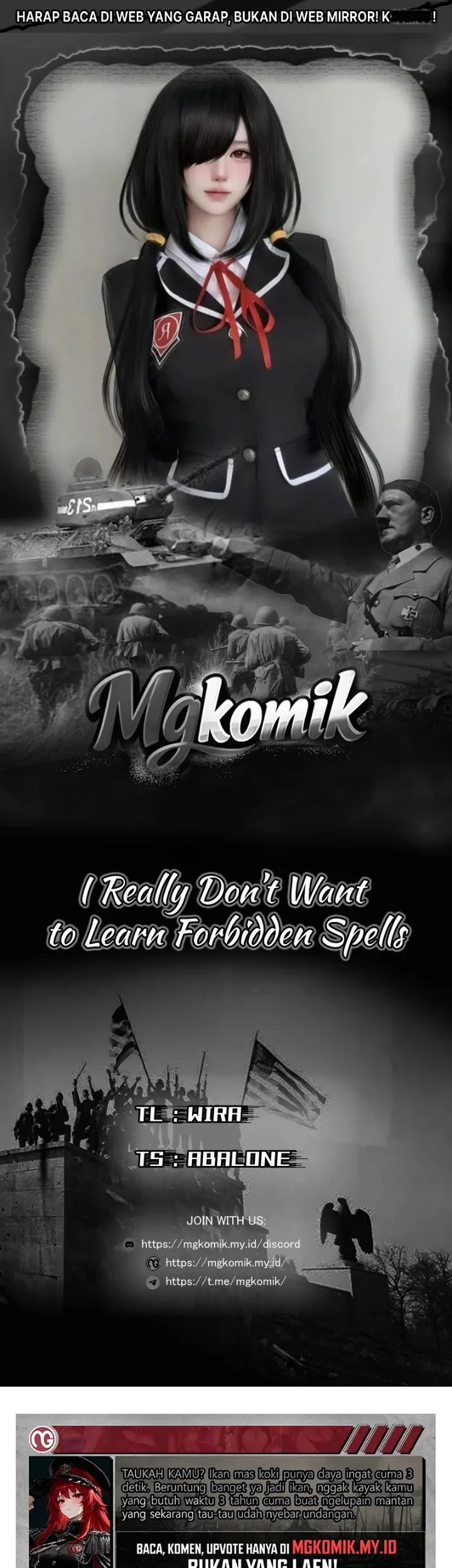 Komik I Really Don’t Want to Learn Forbidden Spells Chapter 126 gambar 1