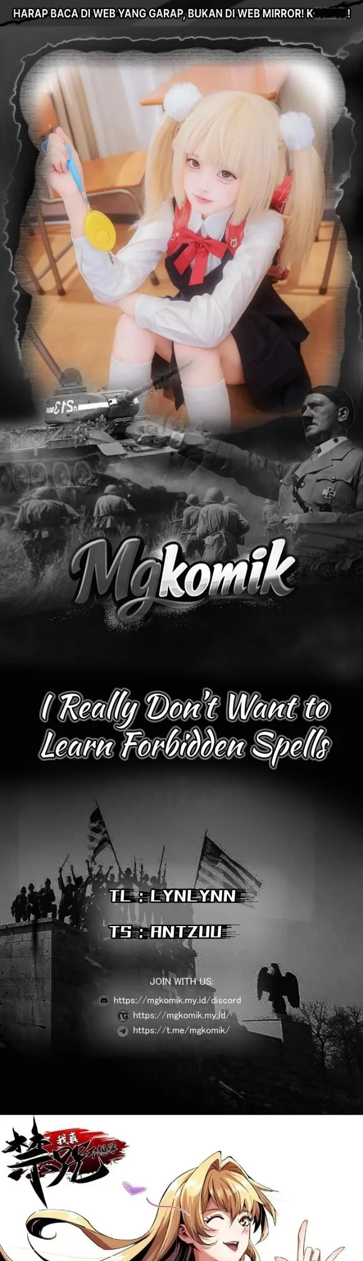 Komik I Really Don’t Want to Learn Forbidden Spells Chapter 127 gambar 1