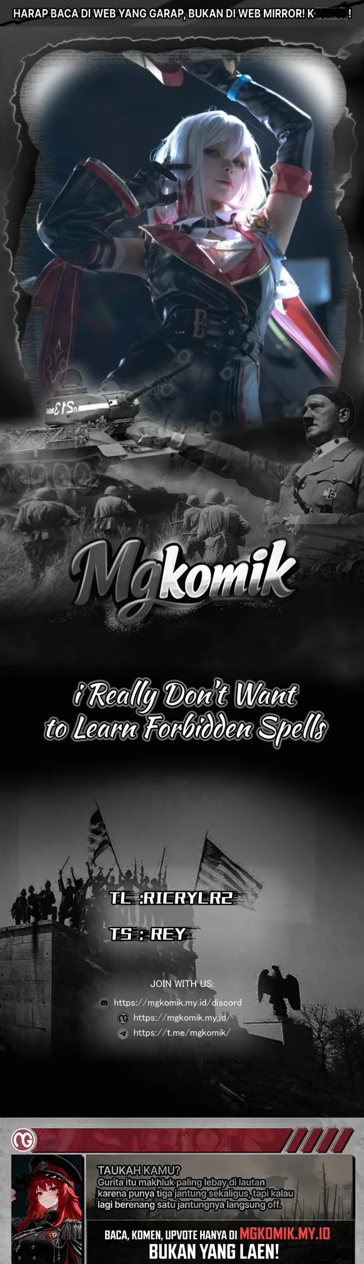 Komik I Really Don’t Want to Learn Forbidden Spells Chapter 149 gambar 1