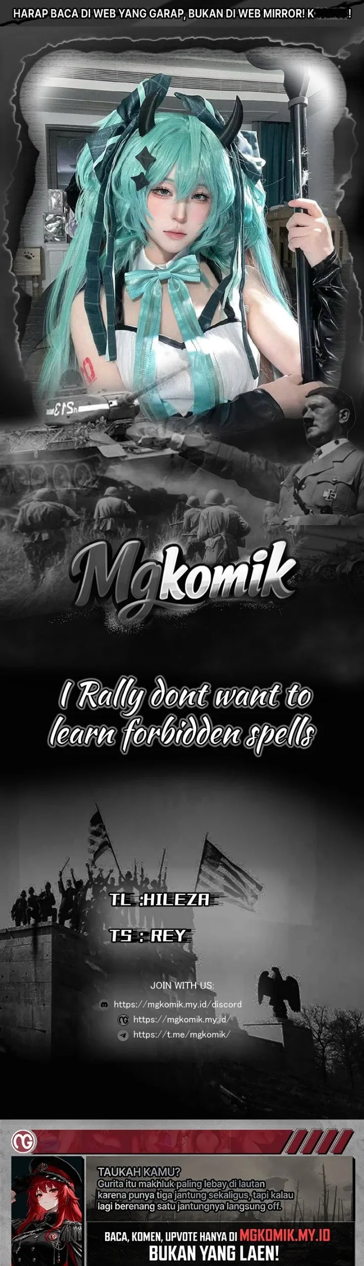 Komik I Really Don’t Want to Learn Forbidden Spells Chapter 152 gambar 1