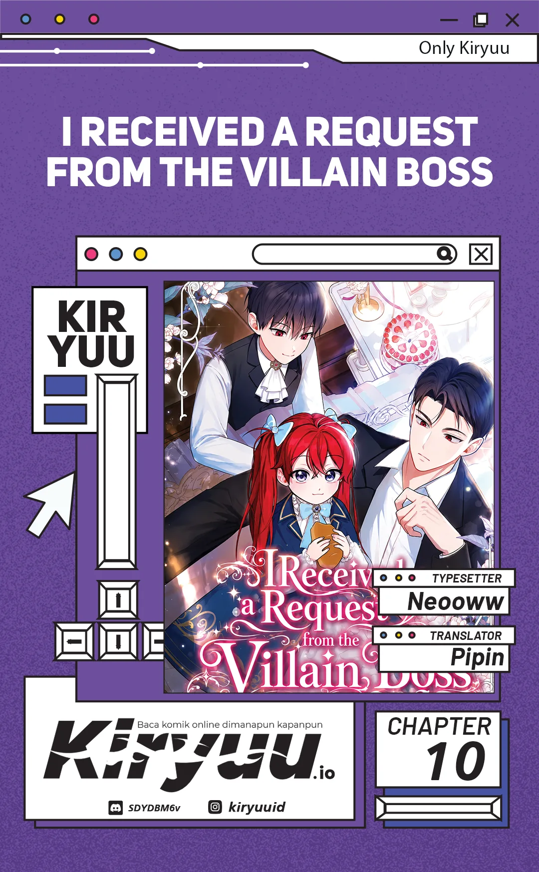 Komik I Received a Request from the Villain Boss Chapter 10 gambar 1
