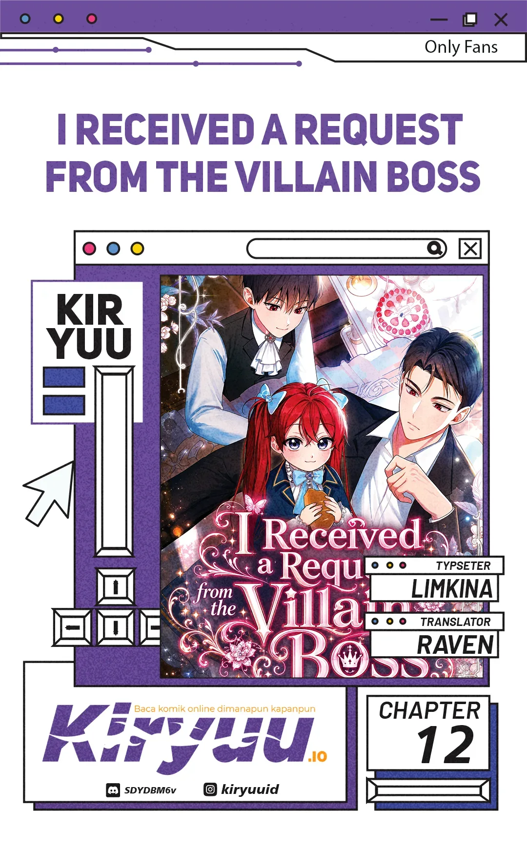 Komik I Received a Request from the Villain Boss Chapter 12 gambar 1