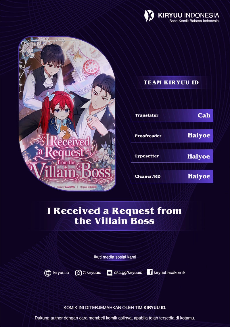 Komik I Received a Request from the Villain Boss Chapter 26 gambar 1